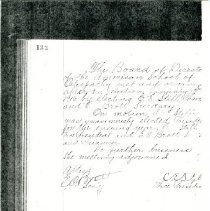 Minutes of the ASO Board of Directors, 1916 Jan 17, p. 132