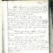 Minutes of the ASO Board of Trustees, 1917 May 1, p. 151