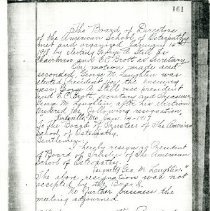 Minutes of the ASO Board of Directors, 1918 Jan 14, p. 161