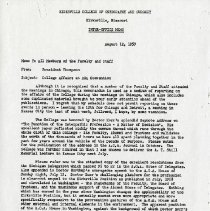 Kirksville College of Osteopathy and Surgery Inter-Office Memo