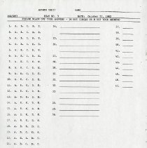 Anatomy Examination Number Three
