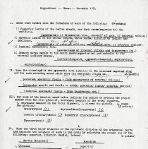 Suggestions for Gross Anatomy Exam