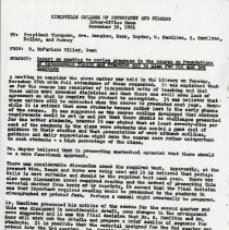 Kirksville College of Osteopathy and Surgery Inter-Office Memo