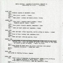 Winter Quarter Sequence of Anatomical Subjects in Foundations of Osteopathi