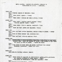 Winter Quarter Sequence of Anatomical Subjects in Foundations of Osteopathi