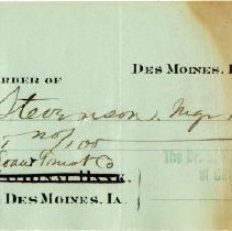 Check Number 11 from The Dr. S.S. Still College and Infirmary of Osteopathy