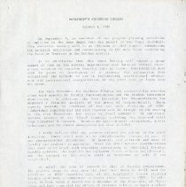 President's Executive Summary