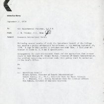 Kirksville College of Osteopathic Medicine Inter-Office Memo