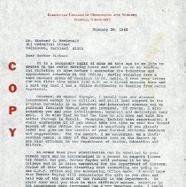 January 1969 Letter to Richard C. MacDonald from Morris Thompson