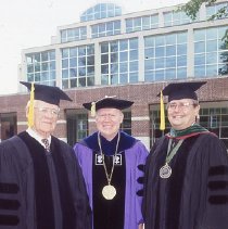Three Men in Graduation Robes