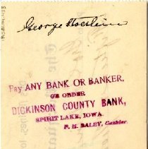 Check Number 49 from The Dr. S.S. Still College and Infirmary of Osteopathy