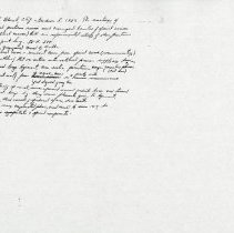 Handwritten Notes on the Anatomy of Spinal Nerves