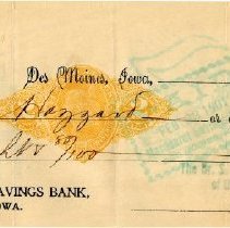 Check Number 4 from The Dr. S.S. Still College and Infirmary of Osteopathy,