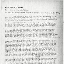 Kirksville College of Osteopathy and Surgery Inter-Office Memo