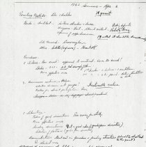 Notes from Anatomy Seminar Lecture