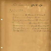 Page Thirteen of Alpha Phi Omega Scrapbook