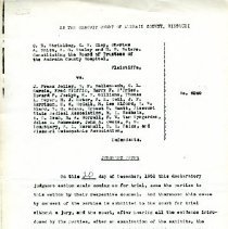 Stribling vs. Jolley Judgement Action