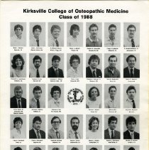 KCOM Class of 1988 Freshman Class Photos