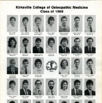 KCOM Class of 1988 Freshman Class Photos