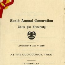 Tenth Annual Convention Theta Psi Fraternity Program