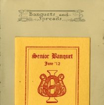 Page One Hundred of the Theta Psi Scrapbook