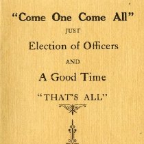 Western New York Osteopathic Association Banquet Invitation