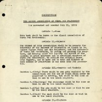 Theta Psi Alumni Association Constitution and By-Laws