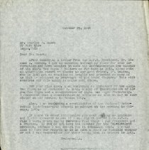October 1944 Letter to Charles F. Rauch from Benjamin S. Jolly
