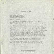 November 1944 Letter to Edmund A. Bowman from Benjamin S. Jolly