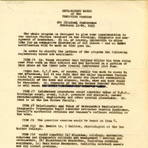 Explanatory Notes of the Tentative Program: OCA Clinical Conference