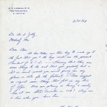 September 1948 Letter to Benjamin S. Jolly from Harold G. Hoermann