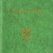 Psi Sigma Alpha Guest Banquet Dance Program