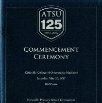 KCOM Class of 2017 Graduation Program