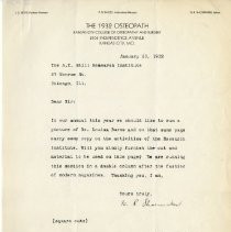 Letter to Fred Bischoff from G. R. Shoemaker