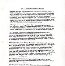 OCC - Optometric Research Proposal