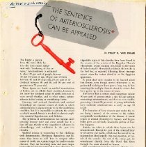 The Sentence of Arteriosclerosis Can Be Appealed