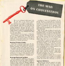 The War on Cholesterol