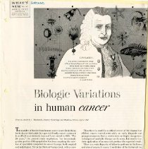 Biologic Variations in Human Cancer