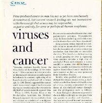 Viruses and Cancer