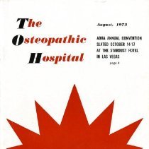 The Osteopathic Hospital, Vol. 17, No. 8