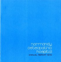 Annual Report of the Normandy Osteopathic Hospital