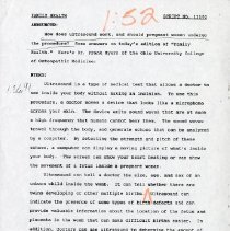 Family Health Radio Show Script Number 12192