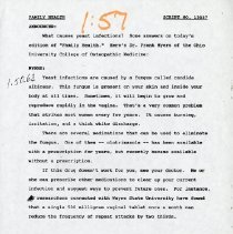 Family Health Radio Show Script Number 13037