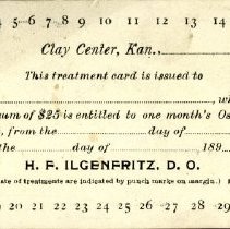 Treatment Card