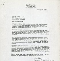 Letter to Richard Gordon from James E. White