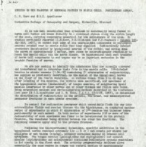 Studies on the Transfer of Neuronal Protein to Muscle Cells