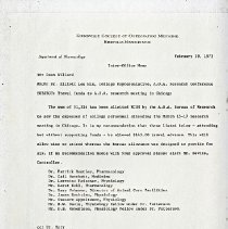 Inter-Office Memo to Ralph L. Willard from Elliott Lee Hix