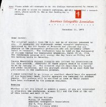 Letter to Doctors from David R. Celander