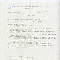 Inter-Office Memo to James R. Stookey and John Stedman Denslow form Elliott