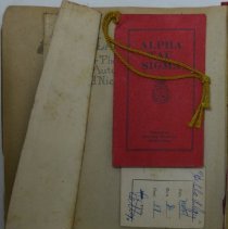 Page Twenty-One of Ruth Tiberghien's Memory Book